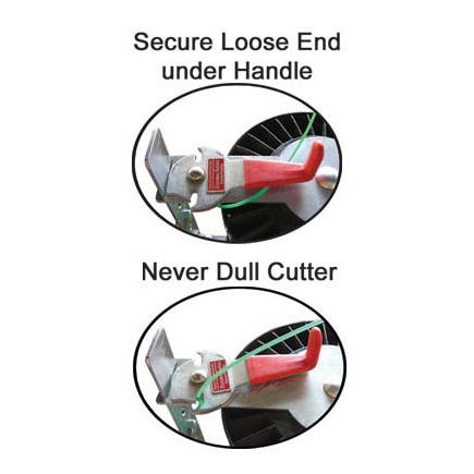 Equipment Defender Adjustable Line Spool Rack with Cutter - Image 5