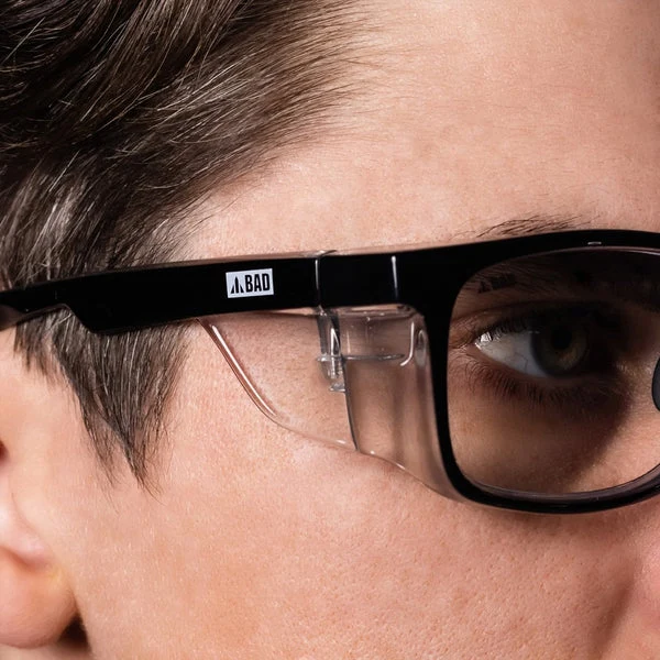 BAD SAFETY SUNGLASSES - CLEAR LENSE - Image 2