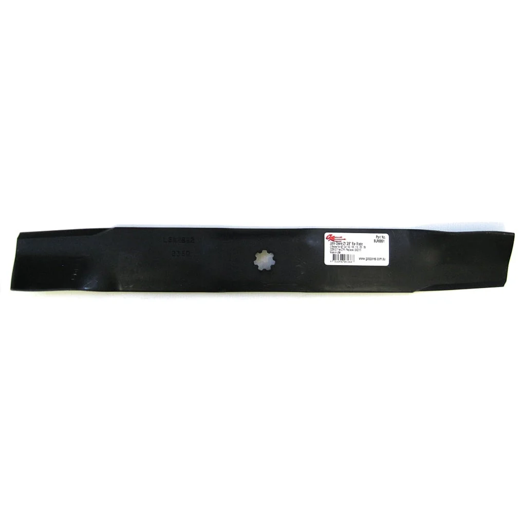 NON-GENUINE JOHN DEERE 21-3/8" BAR BLADE X 2