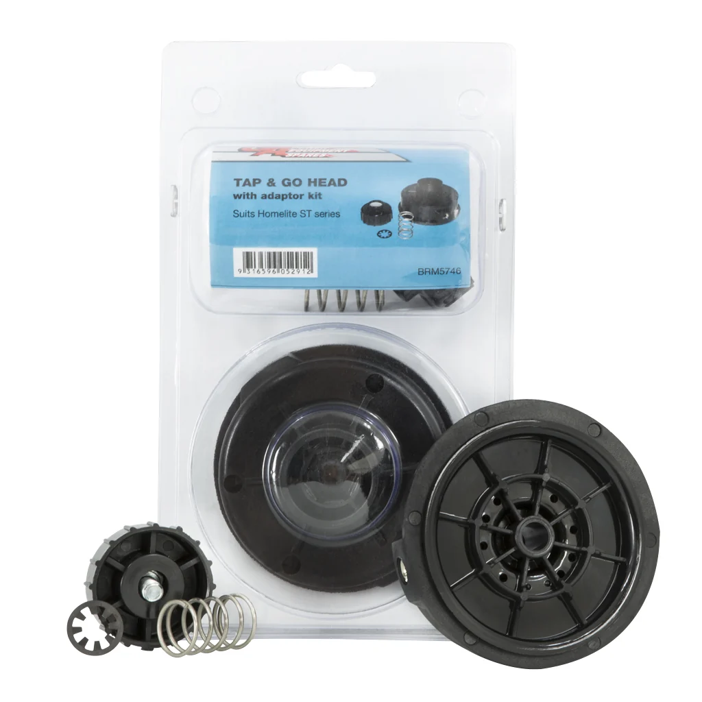 HOMELITE TAP & GO DUAL LINE OUTLET TRIMMER HEAD W/ RIGHT