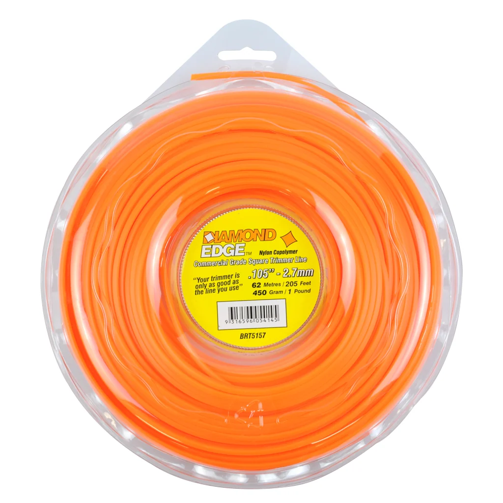 DIAMOND EDGE TRIMMER LINE .105" / 2.70MM DONUT