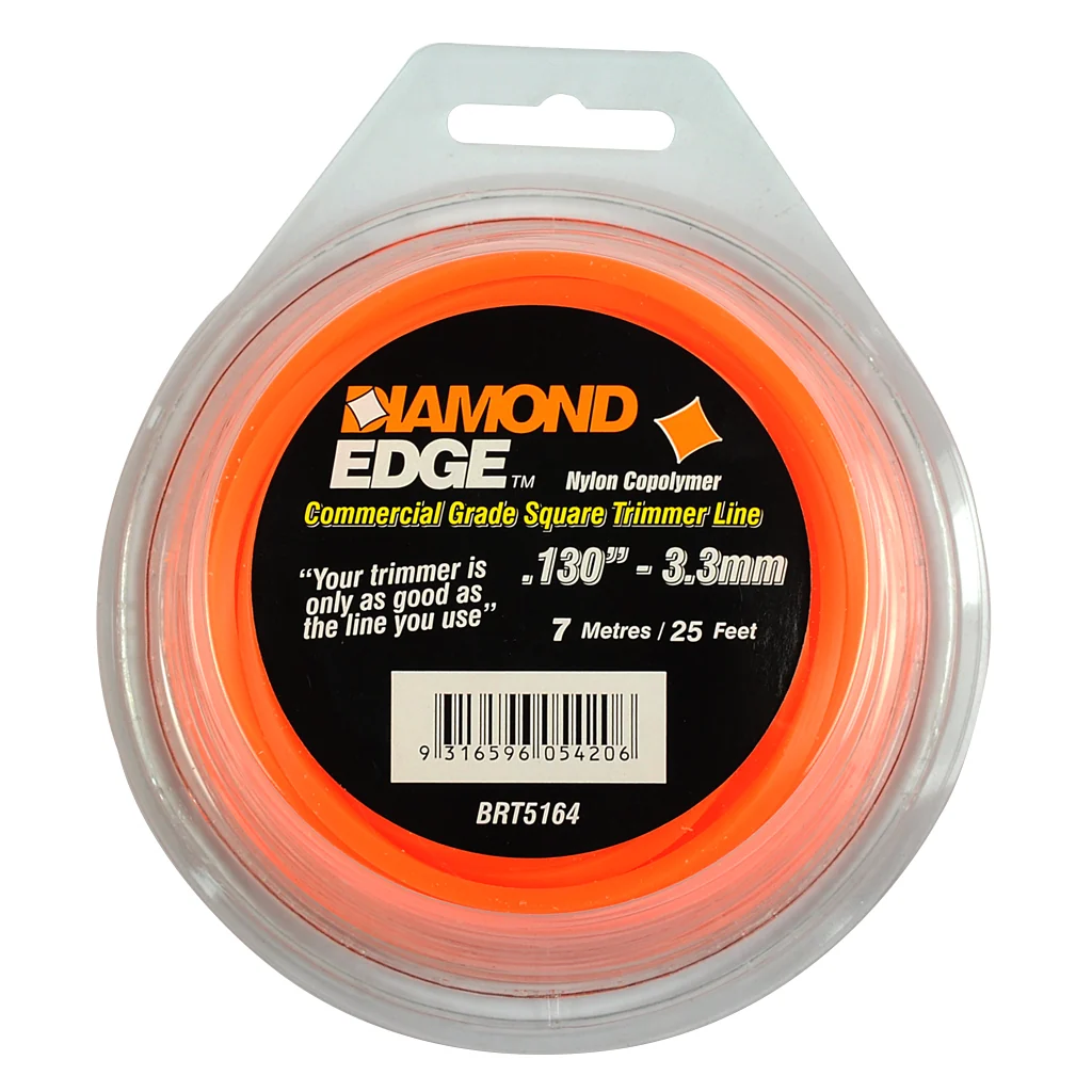 DIAMOND EDGE TRIMMER LINE .130" / 3.30MM TEARDROP LOOPS
