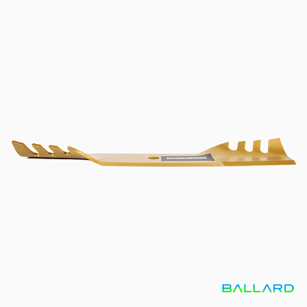 Gold Hybrid Mower Blades 14 3/4" Long, 2.5" Wide, 5/8 " Center Hole - Image 2