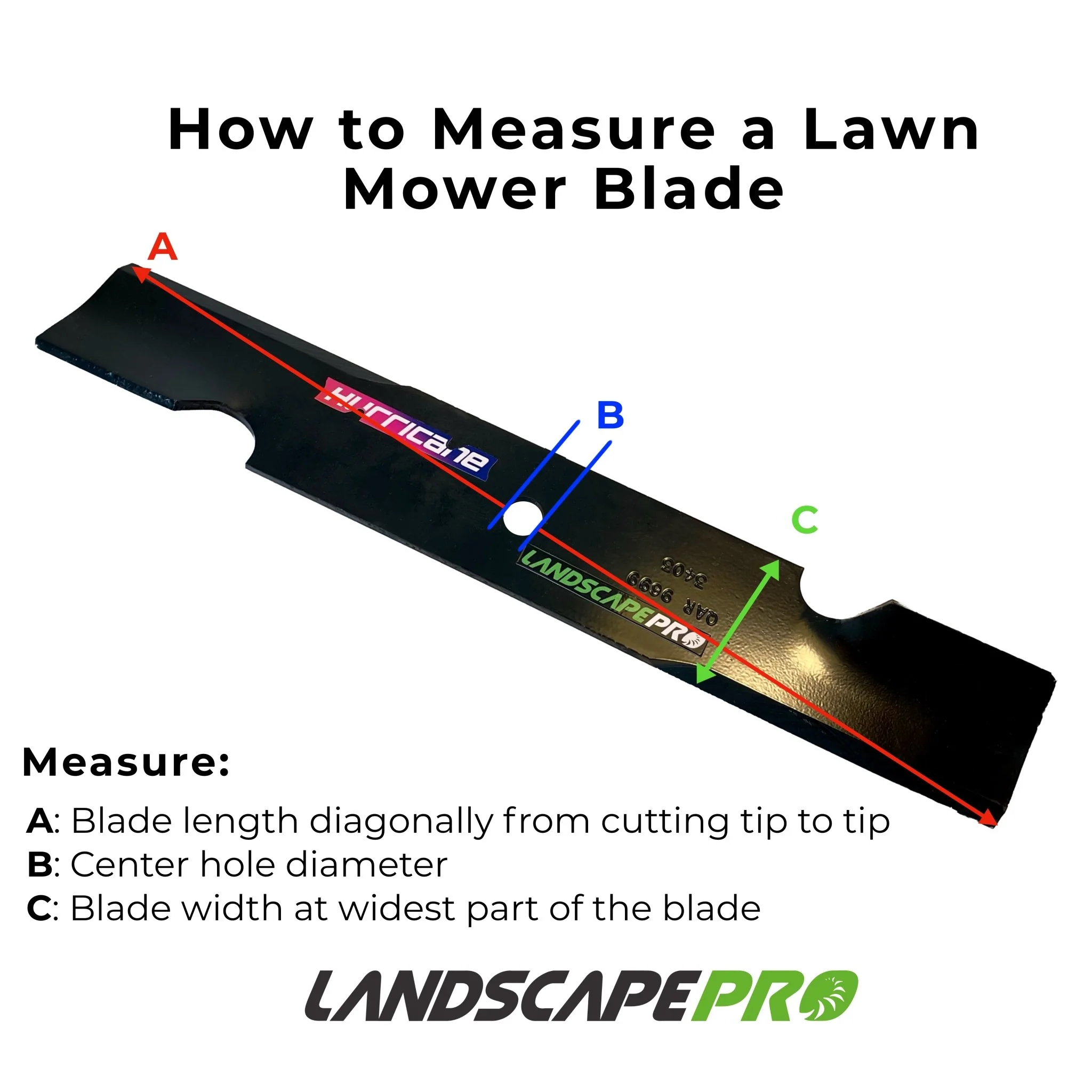 Hurricane Mower Blades for Dixon. Blades sold as single. - Image 3