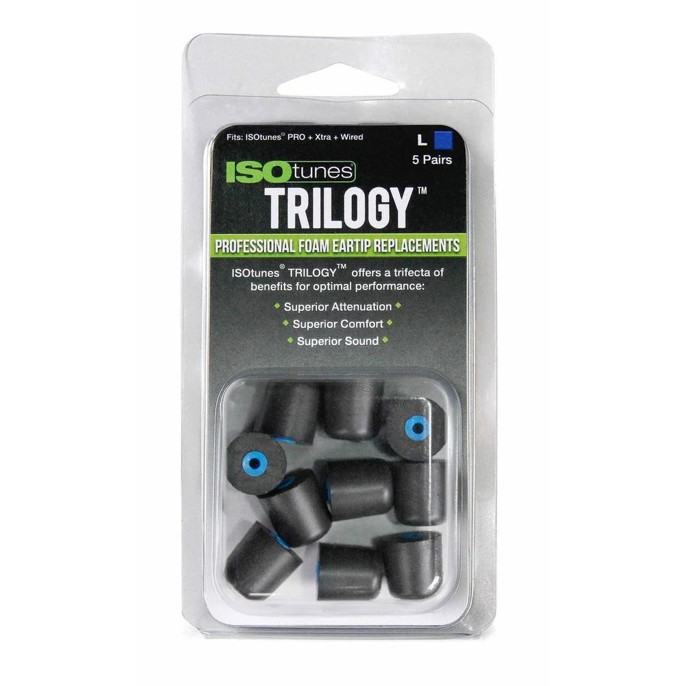 ISOTUNES TRILOGY™ Foam Replacement Tips 5x - Image 3
