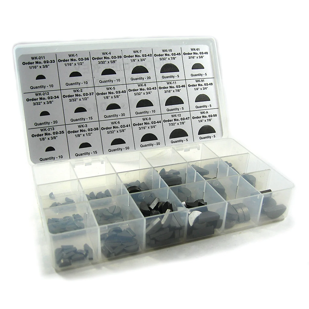 UNIVERSAL WOODRUFF KEY ASSORTMENT