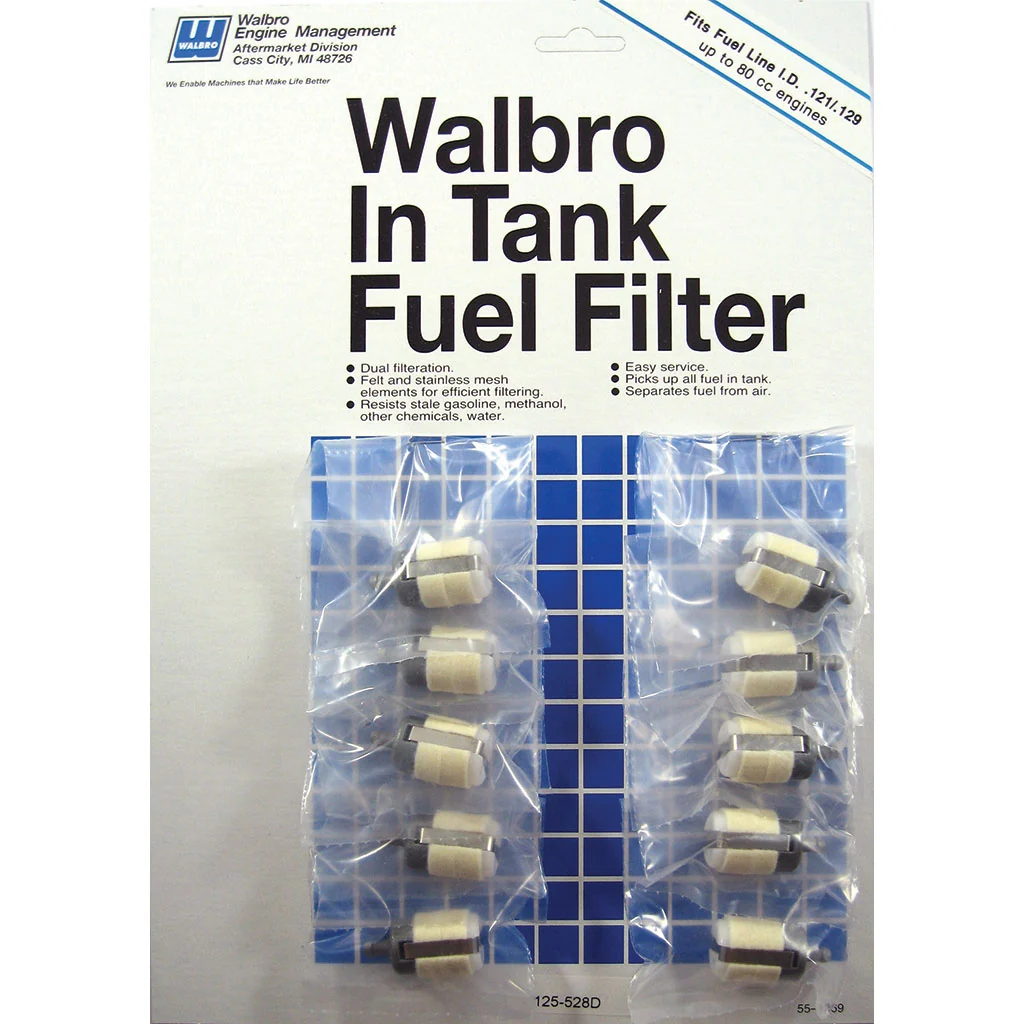 BOXED & CARDED GENUINE WALBRO LARGE IN TANK PICKUP FILTER