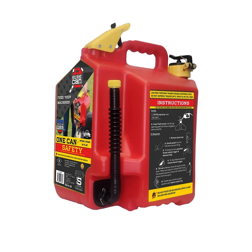 SURECAN Safety Fuel Can - 2 & 5 Gallon - Image 6