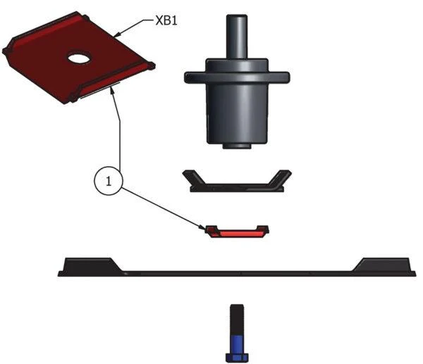 X-Blade Dual Lawn Mower Mulching Blade Adapter - Image 6